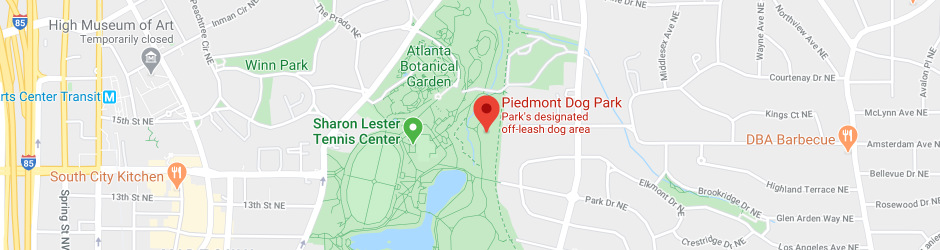 Piedmont Dog Park, Atlanta, Georgia